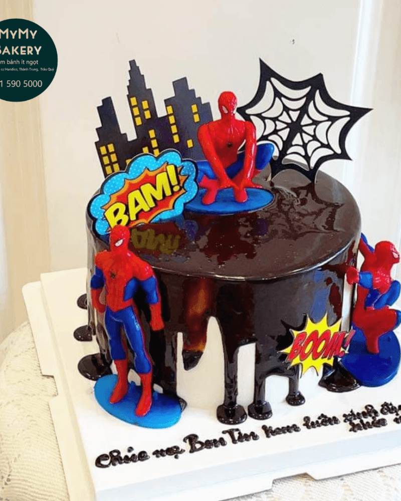 Bánh người nhện 2 tầng